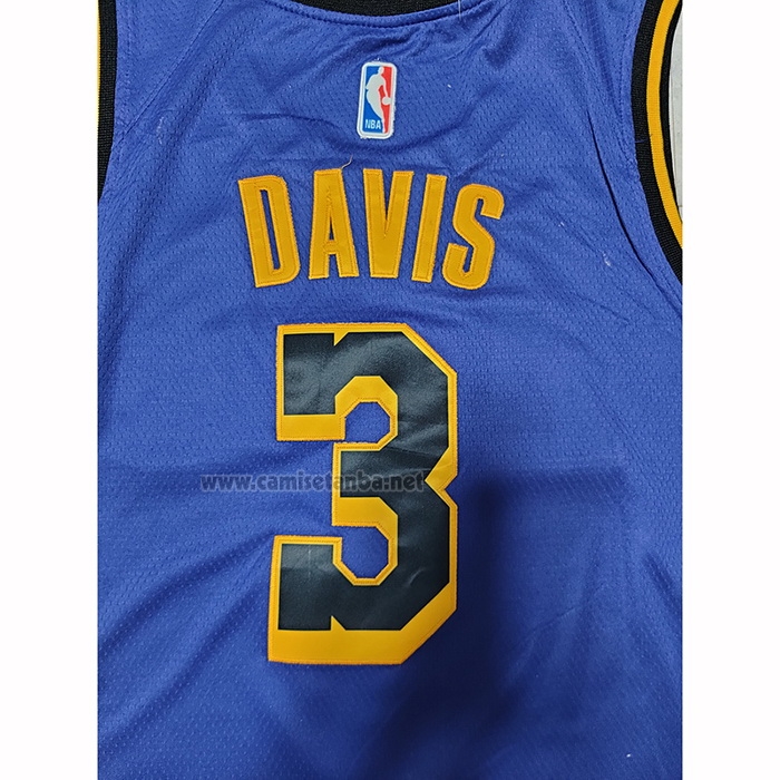 Camiseta Los Angeles Lakers Anthony Davis #3 Statement 2022-23 Violeta